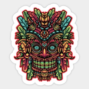 Totem Mask Sticker